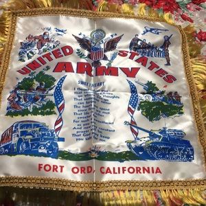 Fort Ord, California army banner 1960s or 1970’s